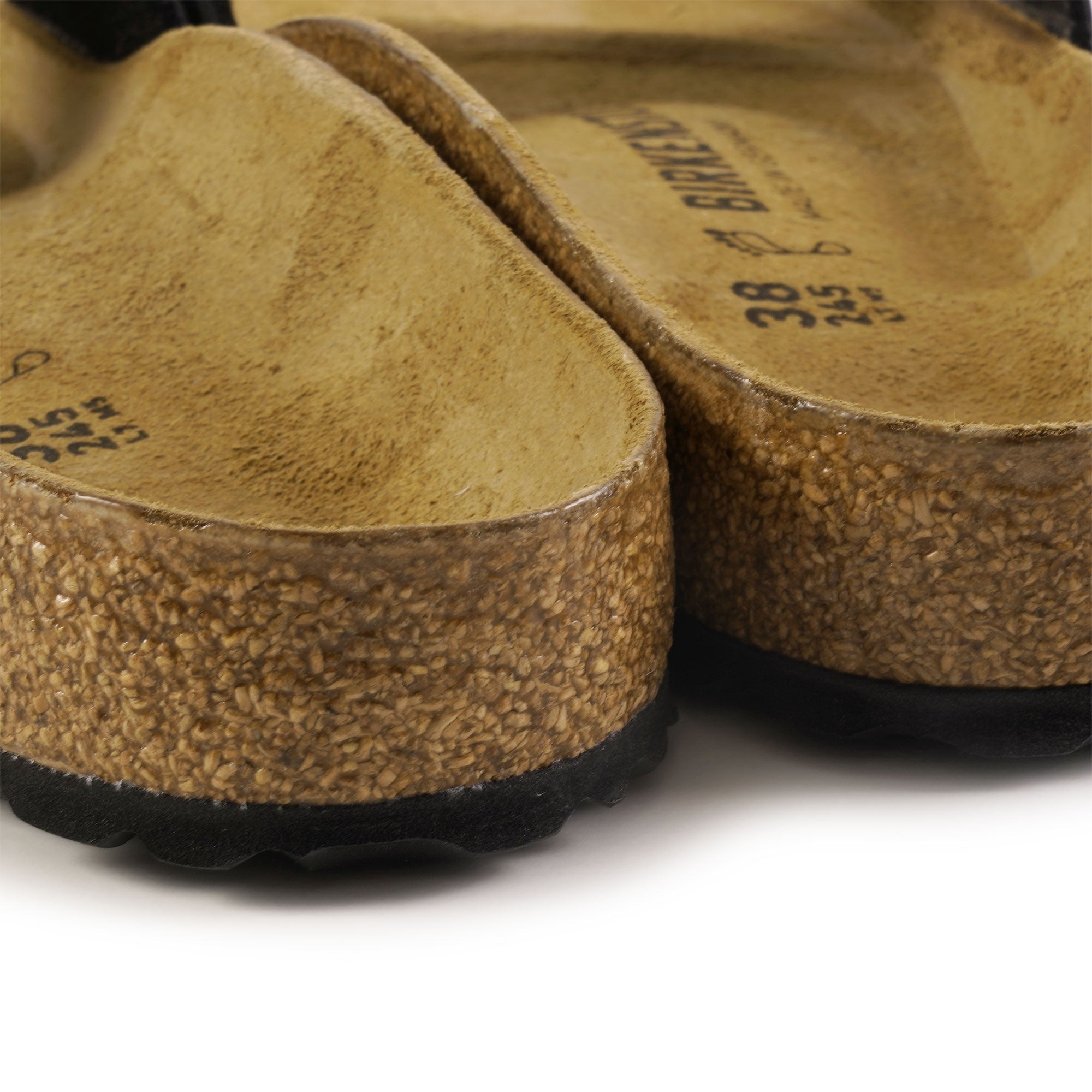 Birkenstock Womens Madrid Birko-Flor - Black