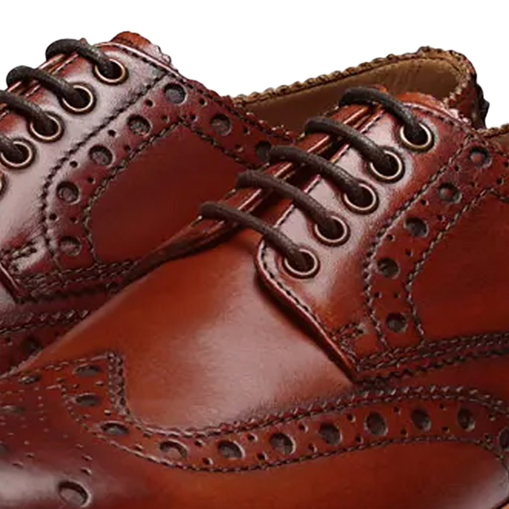 Archie Handpainted Shoes - Tan