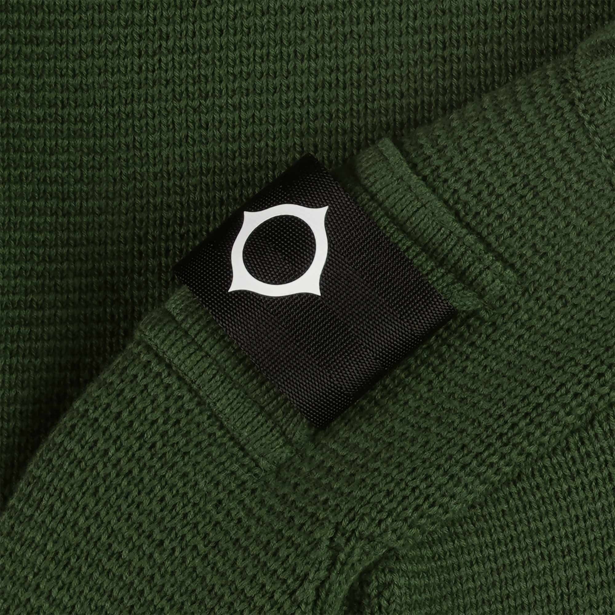 Ma Strum Milano Quarter Zip Knit - Oil Slick