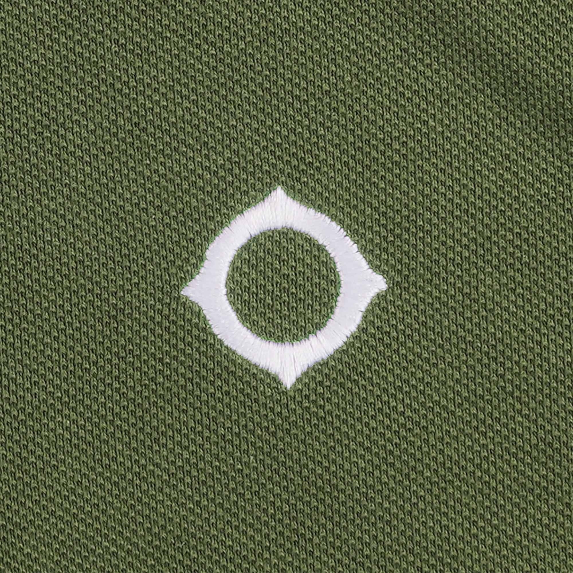 Ma Strum Long Sleeve Funnel Neck Polo Shirt - Oil Slick