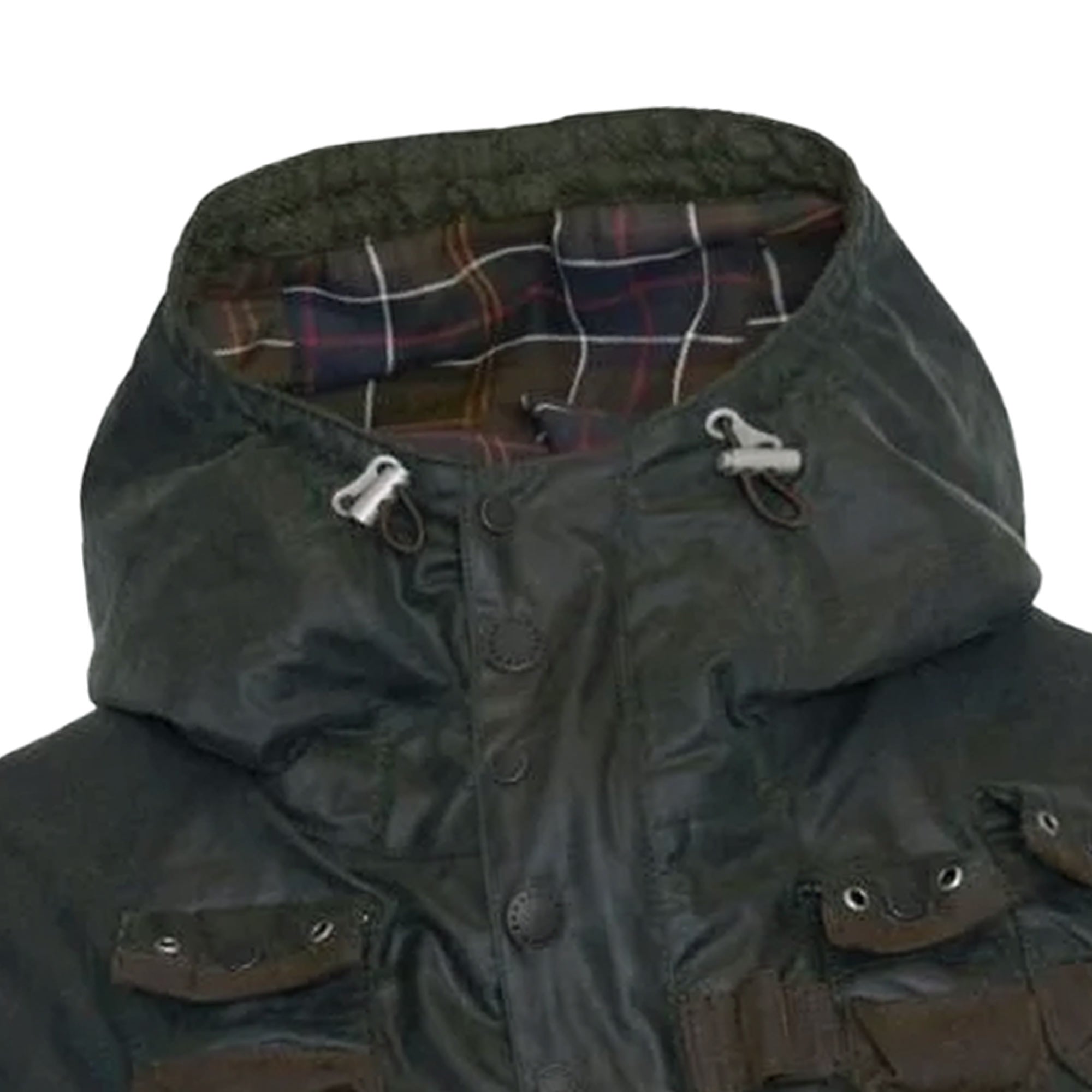 Barbour x TO KI TO Military Waxed Jacket - Sage – Stuarts London