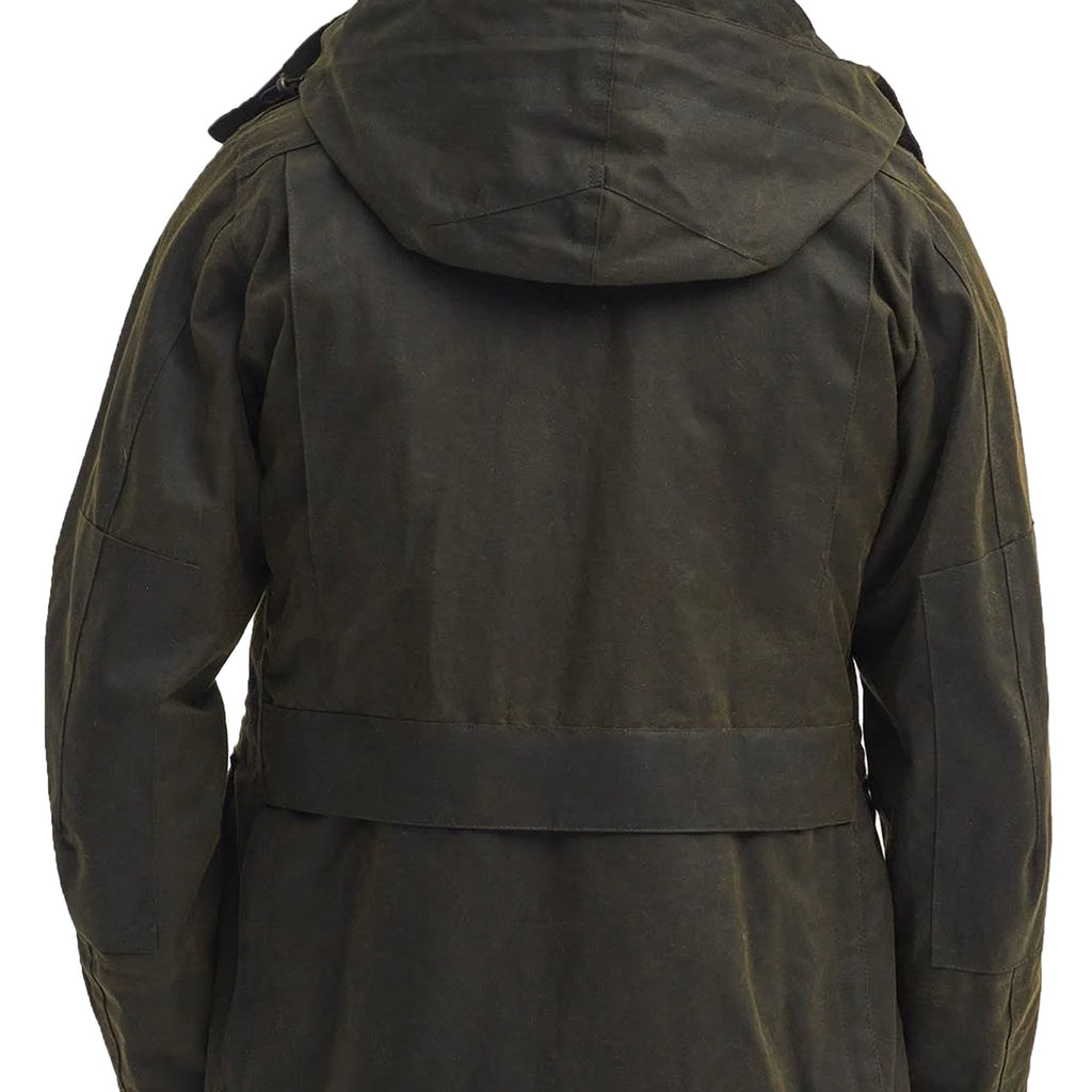 Barbour x TO KI TO Shoreman Waxed Jacket - Olive