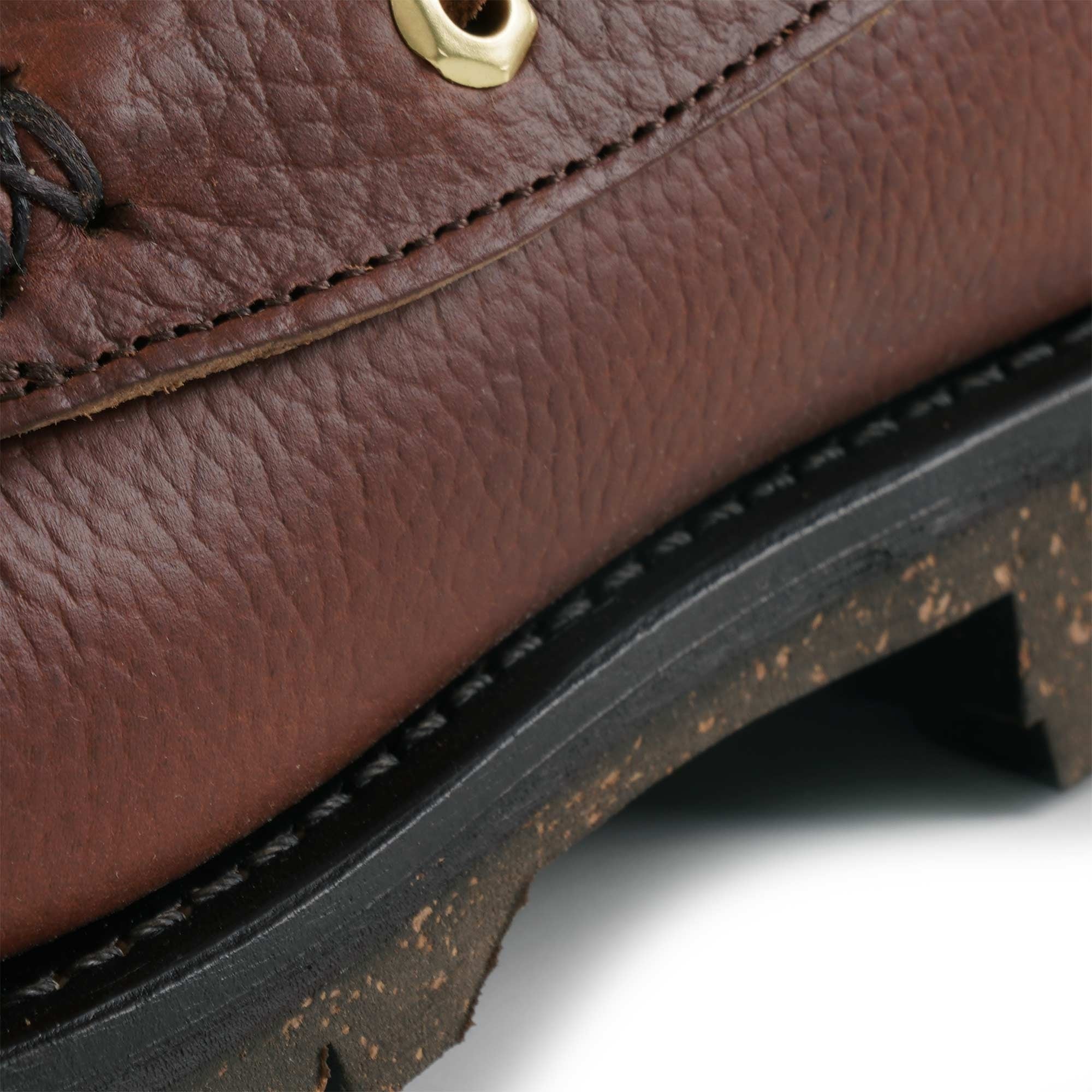 Yuketen Hex Eye Boat Shoes - Grizzly Brown YUKL45 – Stuarts London