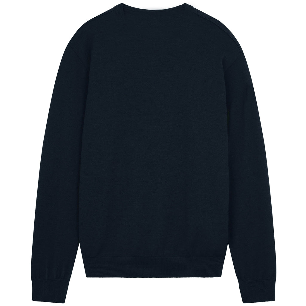 Paul and Shark Wool Crew Neck Jumper - Navy