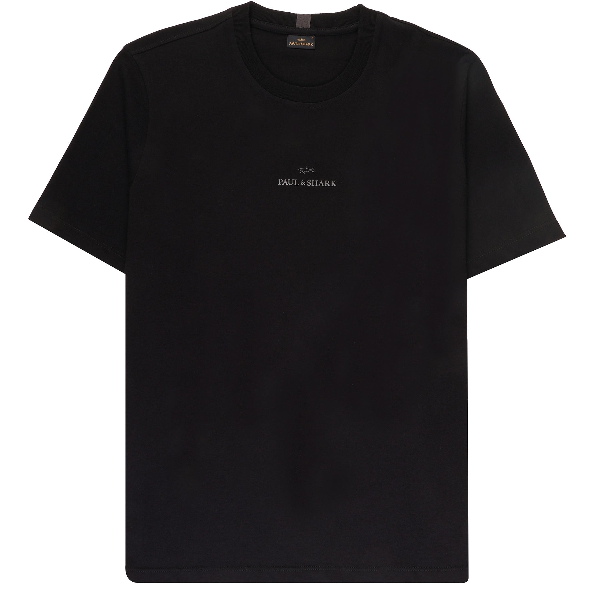 Paul and Shark Logo T-Shirt - Black