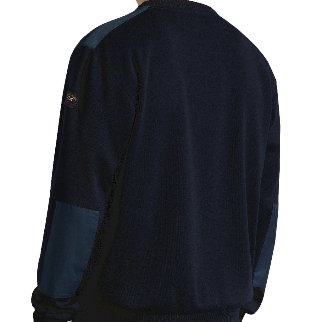 Paul and Shark Crew Neck Sweatshirt - Navy