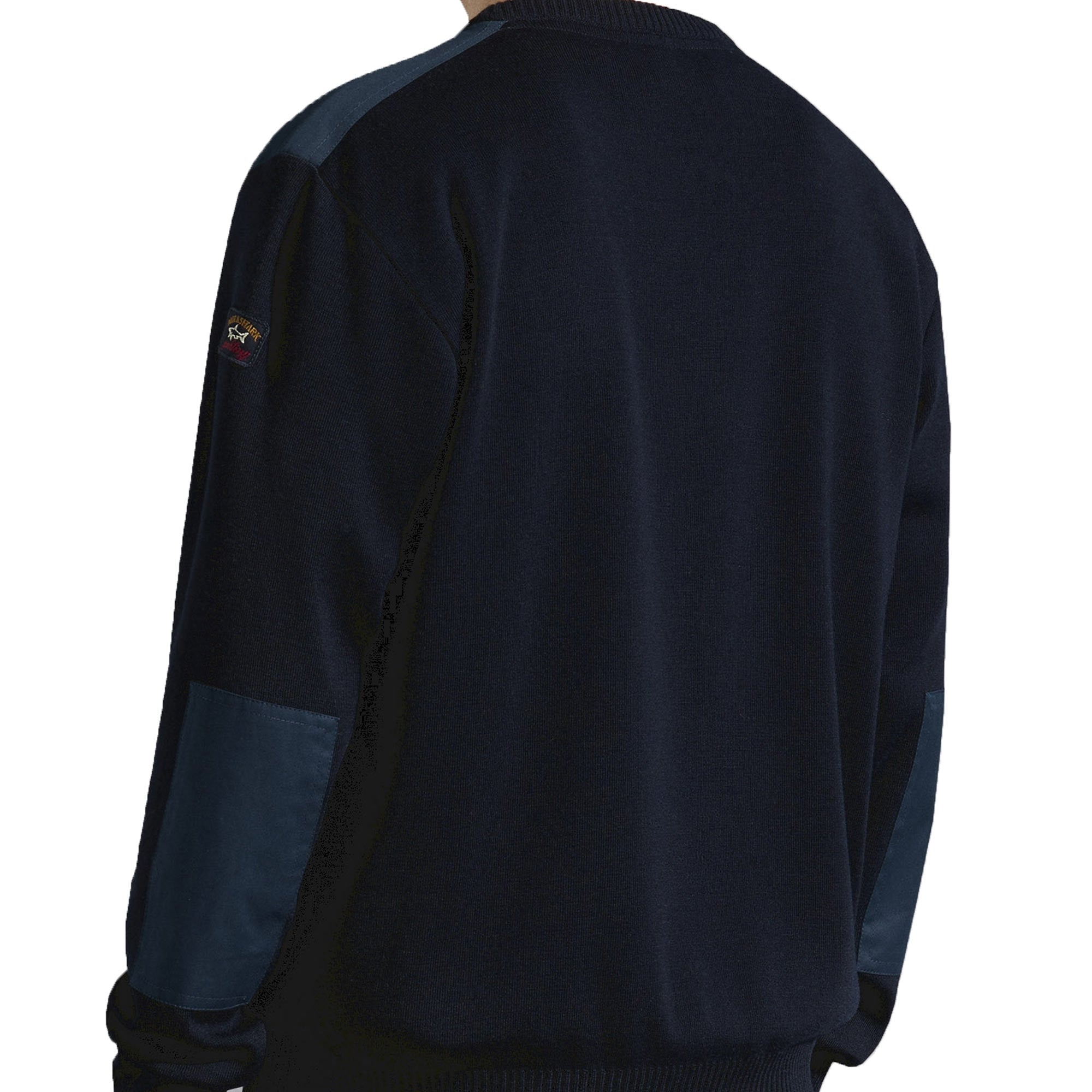 Paul and Shark Crew Neck Sweatshirt - Navy