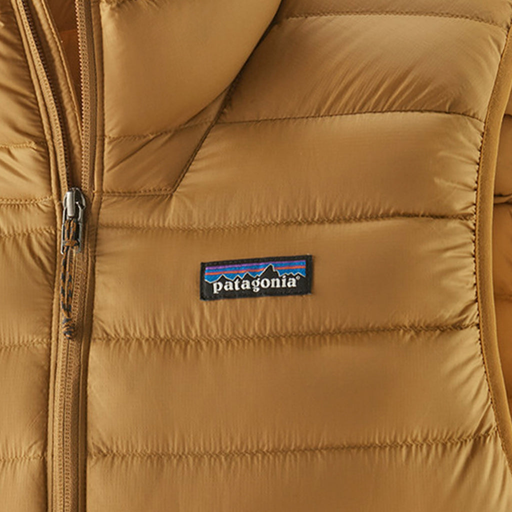 Patagonia Down Sweater Vest - Brown