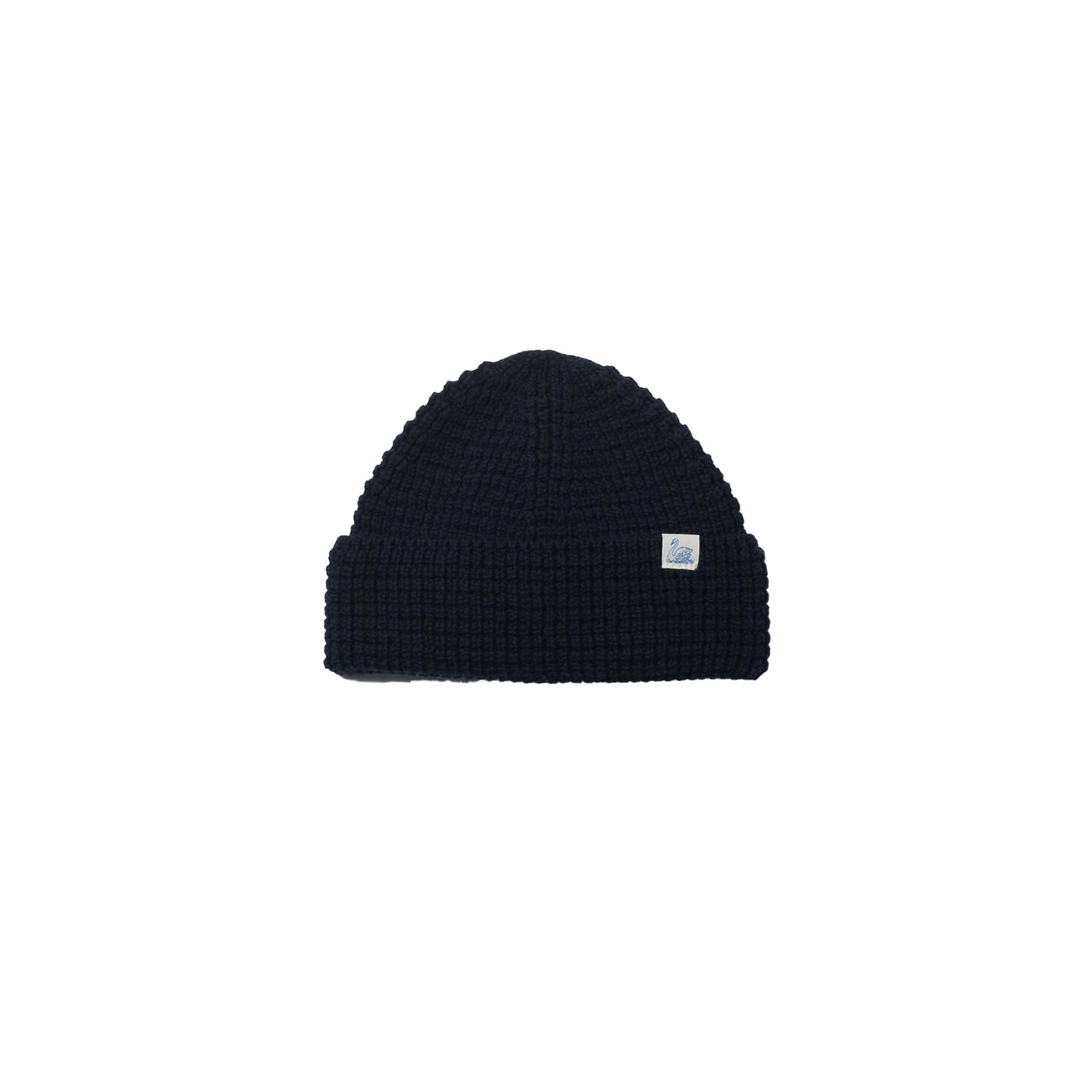 Merz b Schwanen Waffle Hat - Dark Navy