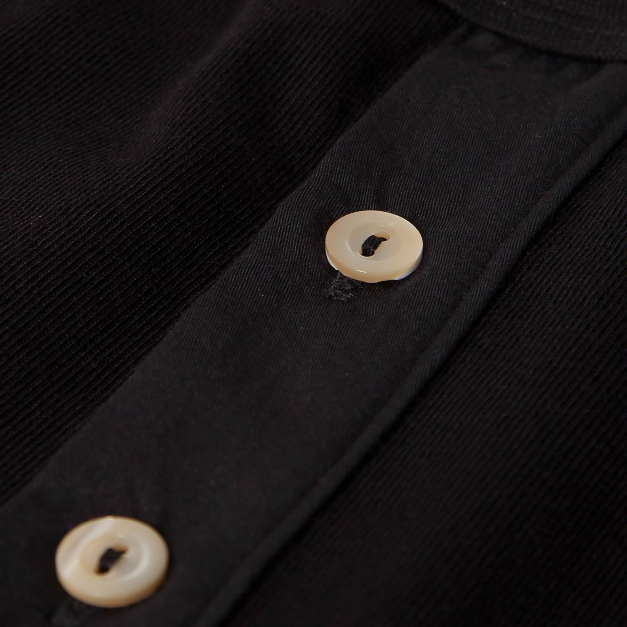 Button Boxers - Black