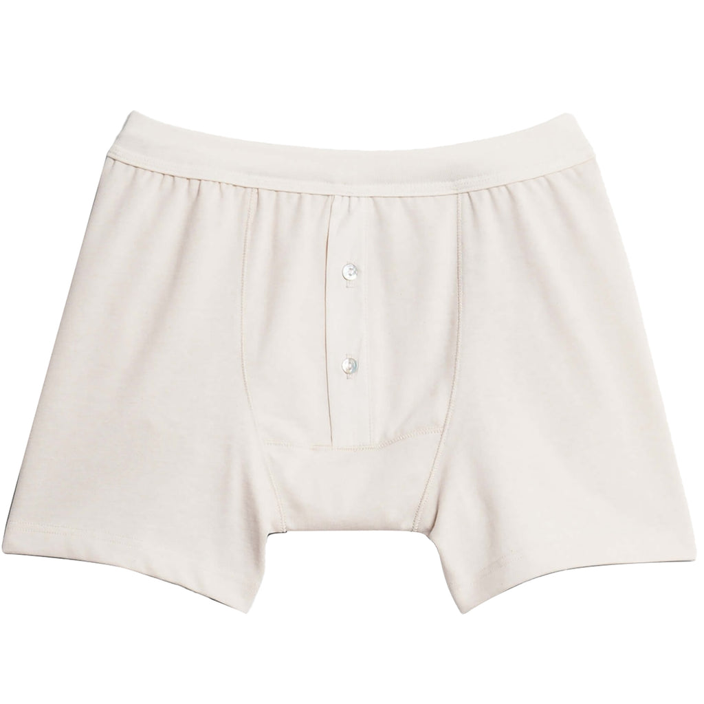 Button Boxers - Natural