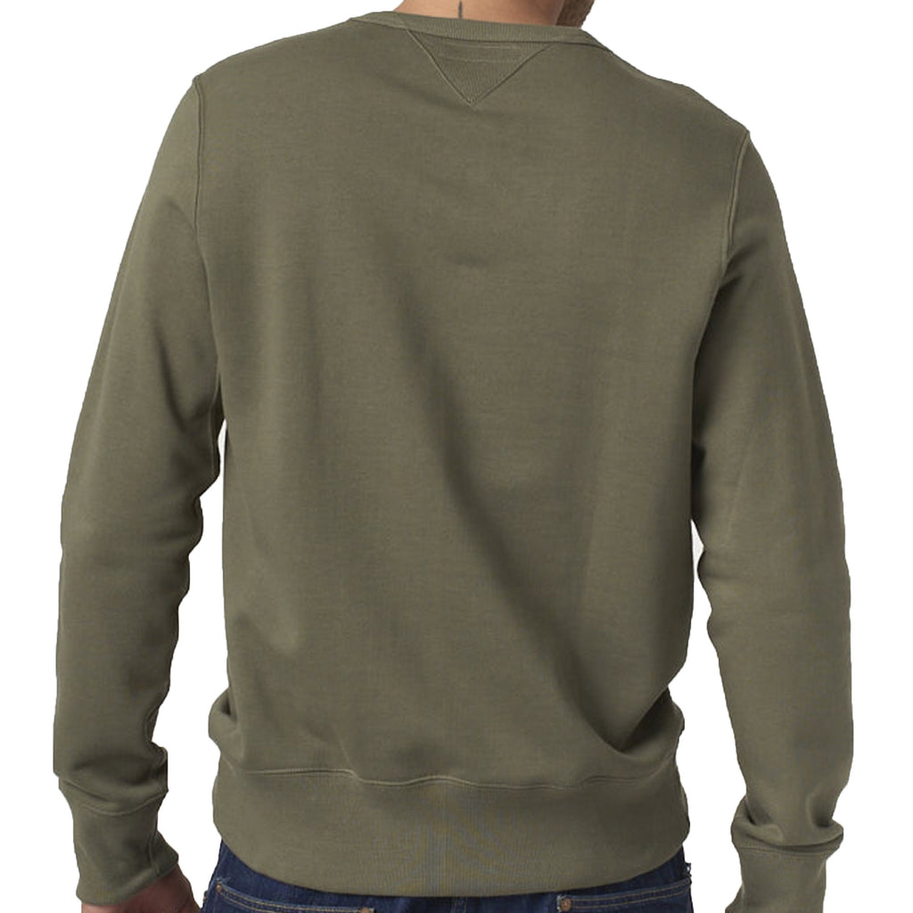 Merz b Schwanen 346 Loopwheeled Sweatshirt - Army Green
