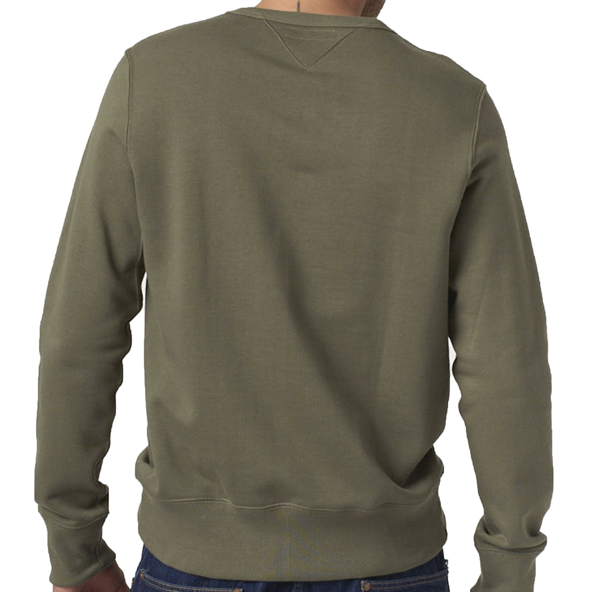 Merz b Schwanen 346 Loopwheeled Sweatshirt - Army Green