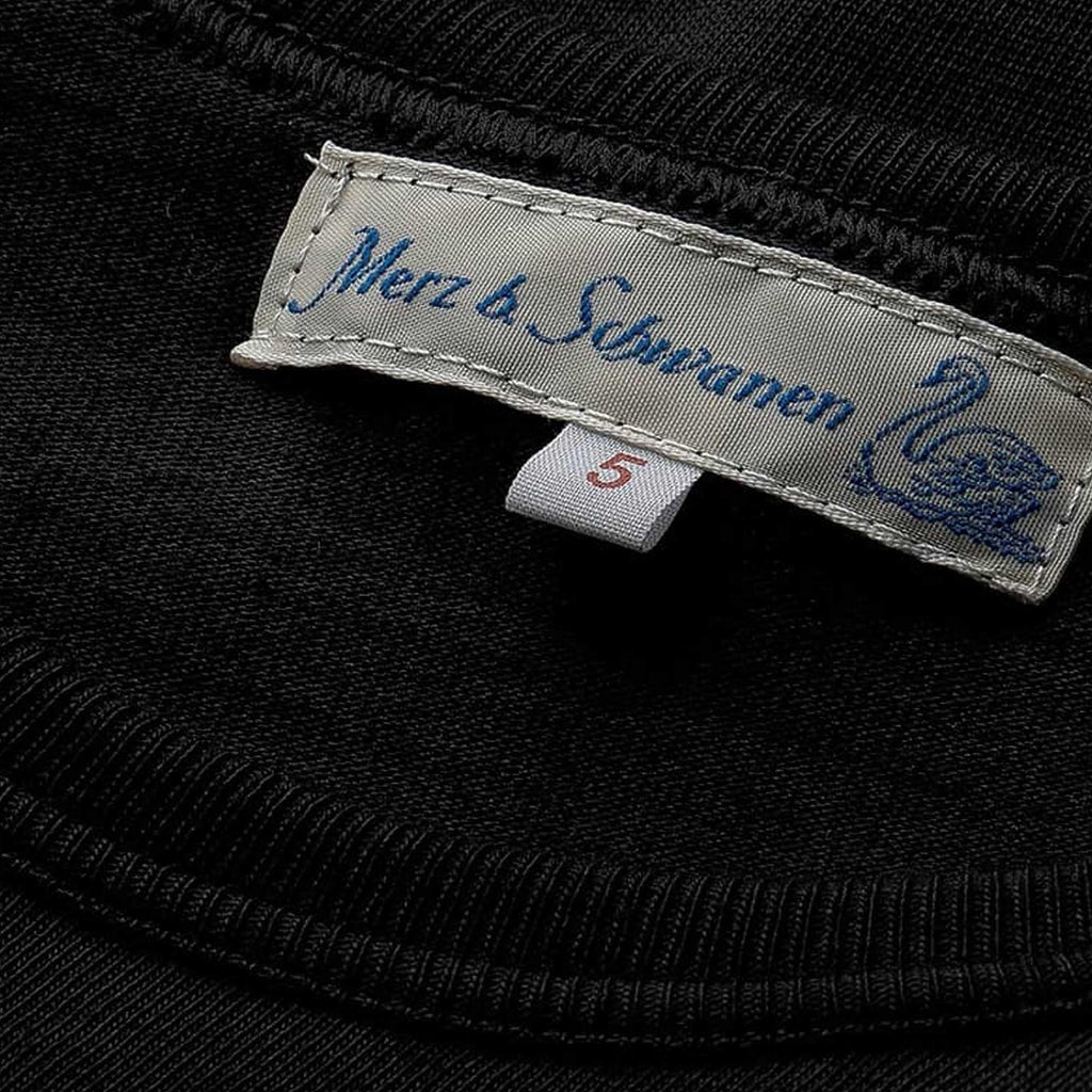 1950s Loopwheeled T-Shirt - Black