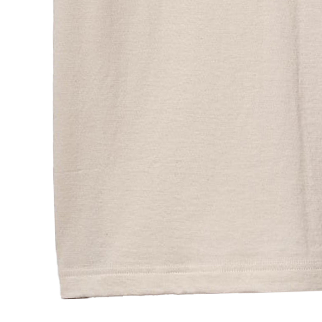 1950s Loopwheeled T-Shirt - Natural