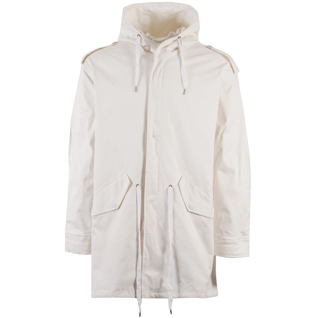 Real Hoxton M-51 Fishtail Parka - White