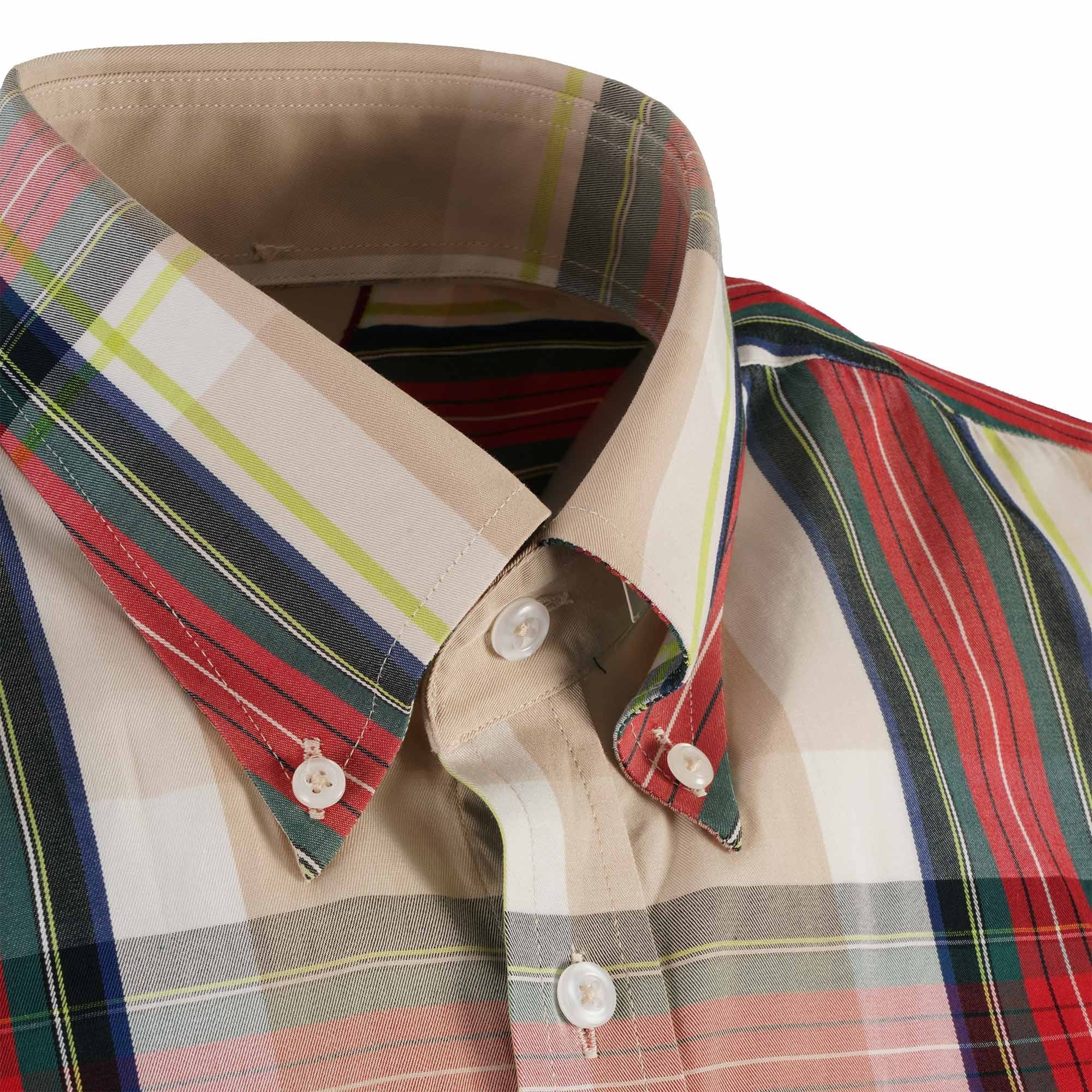 Real Hoxton Check Short Sleeves Shirt - Mega Tartan