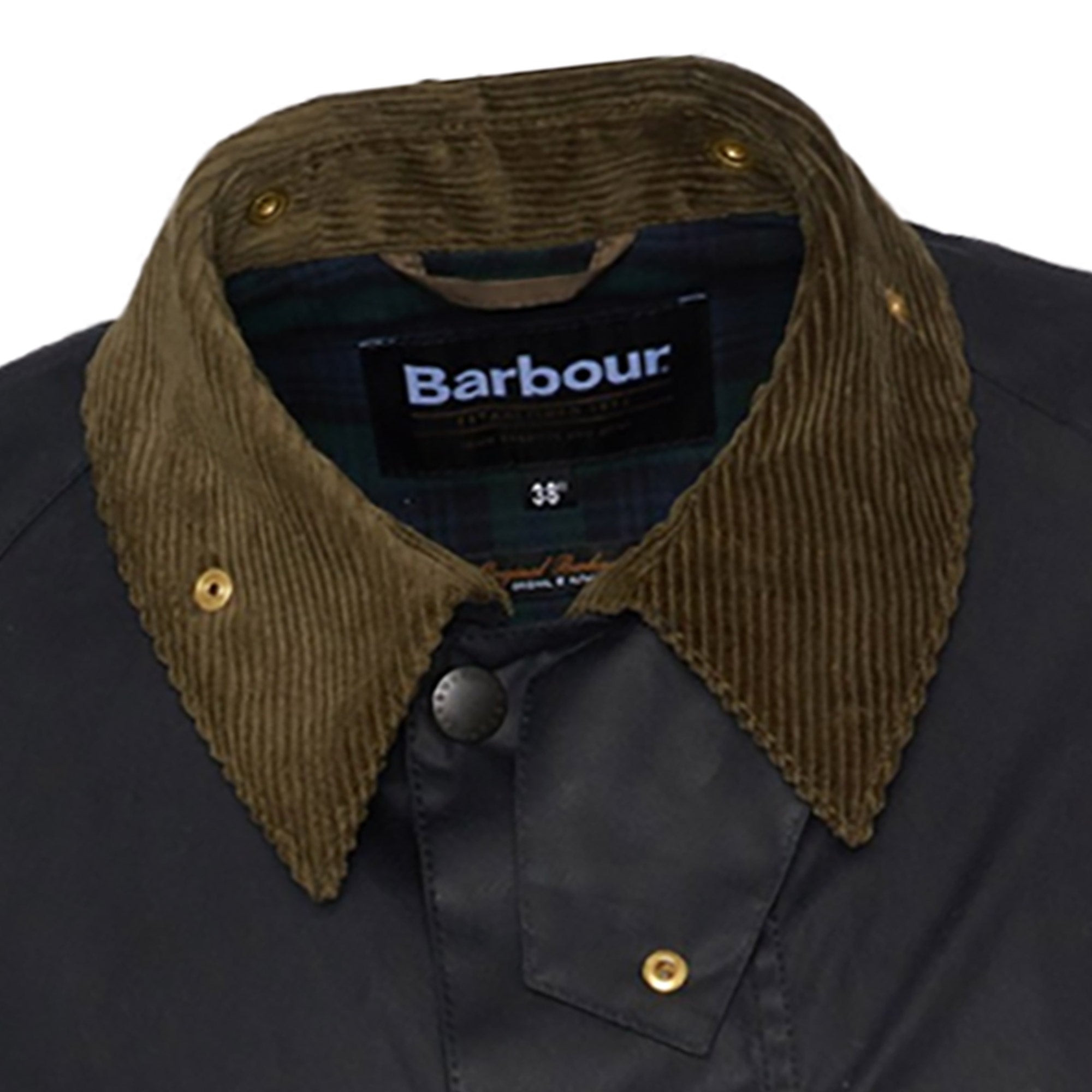 Barbour x Flower Mountain Oversized Transport Waxed Jacket - Navy