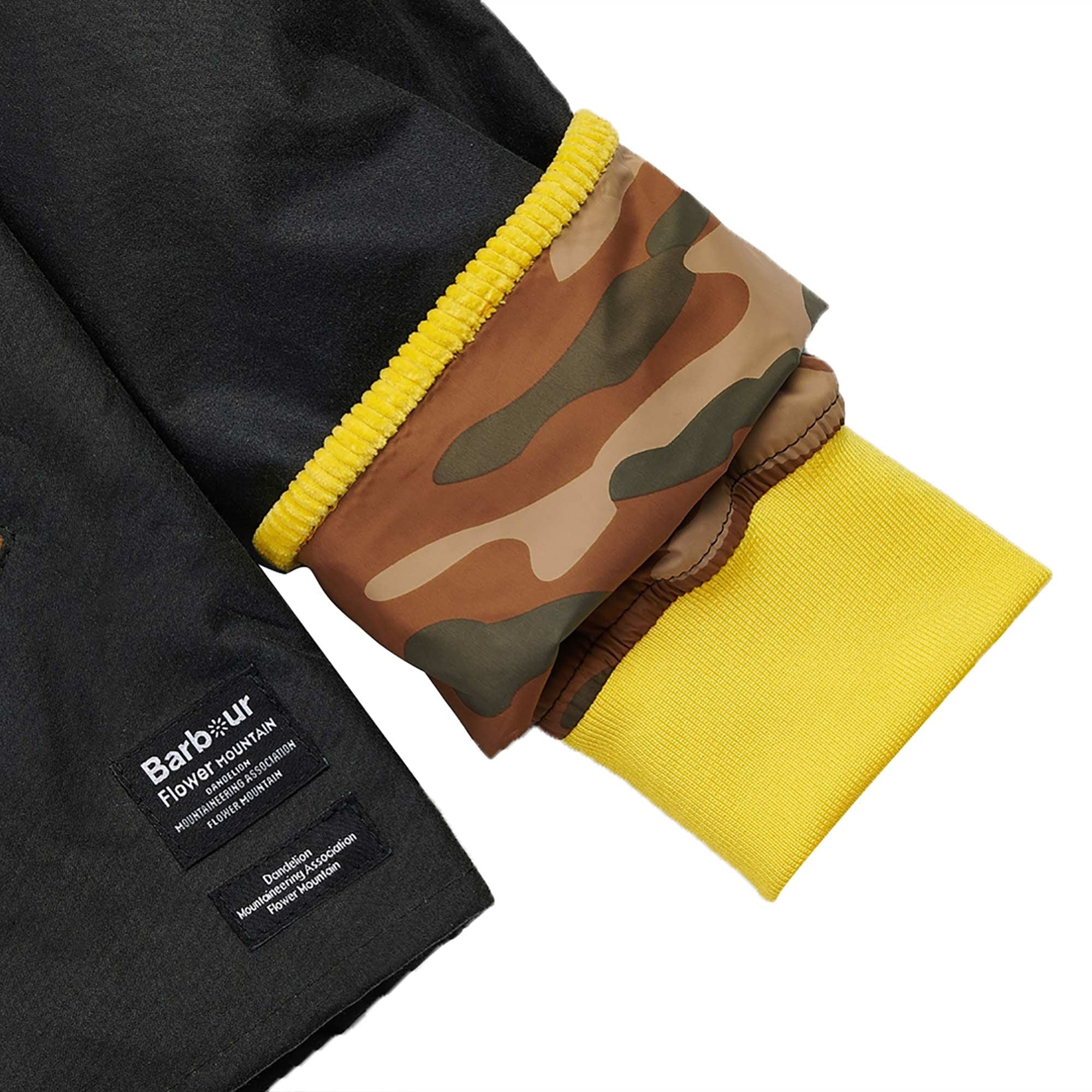 Barbour x Flower Mountain Oversized Transport Waxed Jacket - Sage