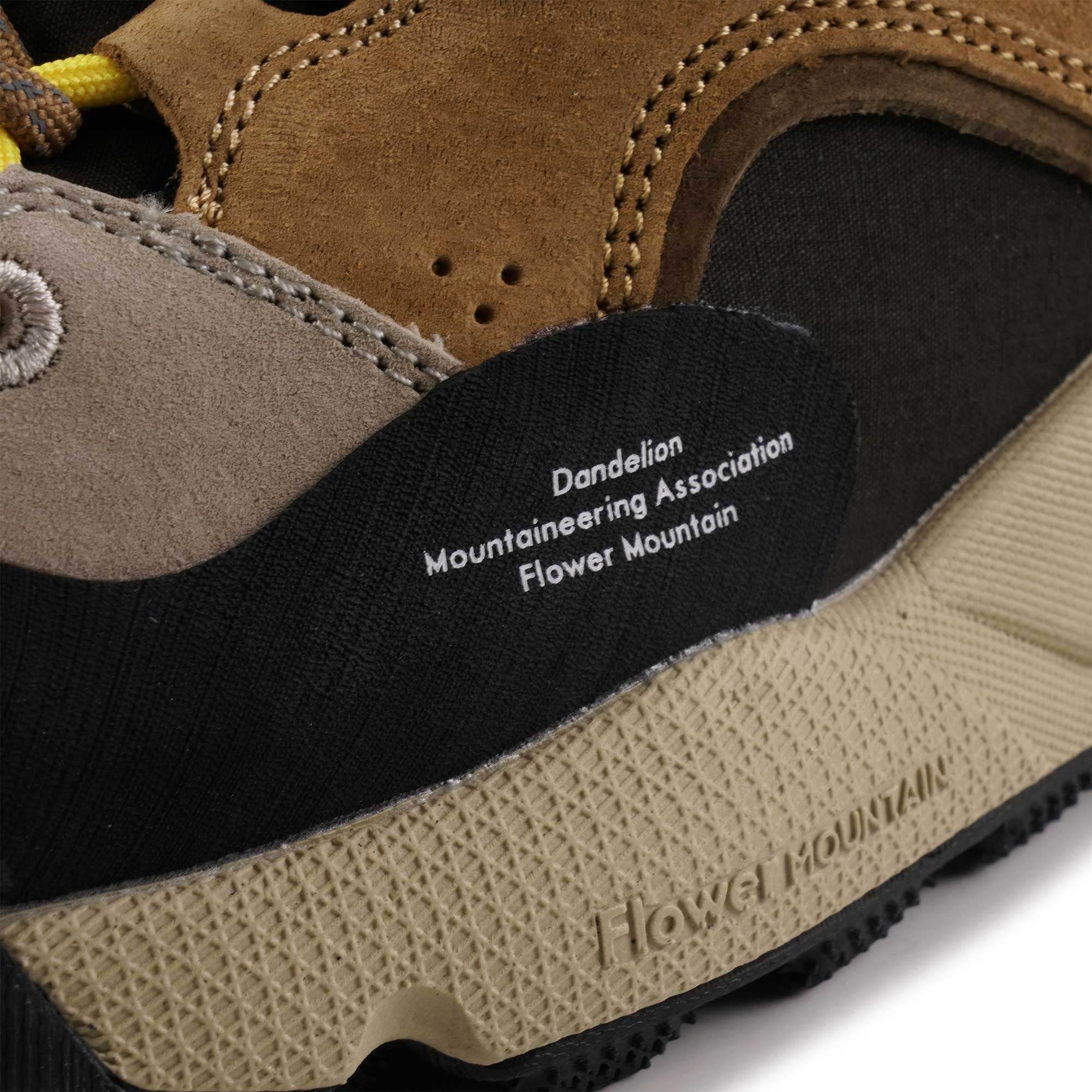 Barbour x Flower Mountain Back Country Hi-Top - Brown and Beige