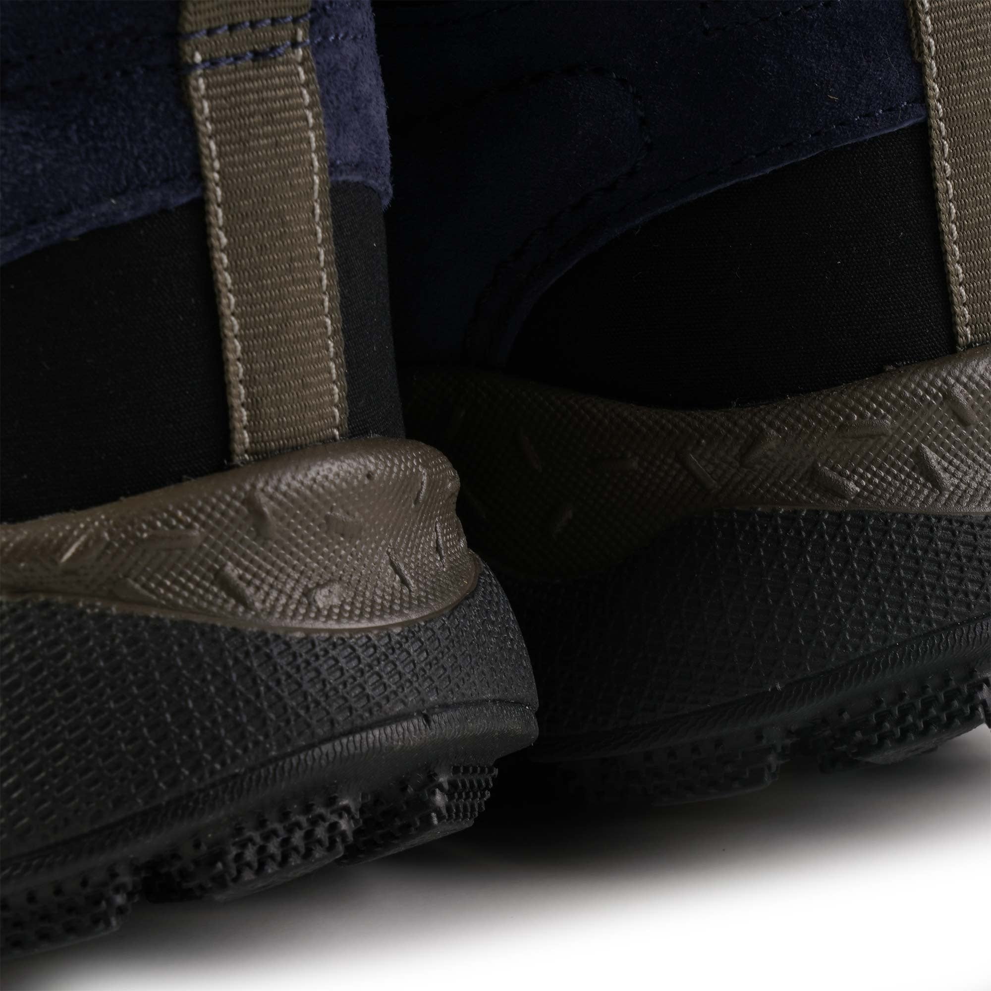 Barbour x Flower Mountain Back Country Hi-Top - Navy and Olive