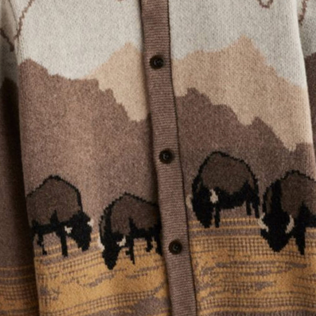 Pendleton Woolen Mills In Their Element Cardigan - Tan