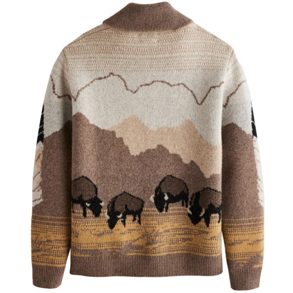 Pendleton Woolen Mills In Their Element Cardigan - Tan