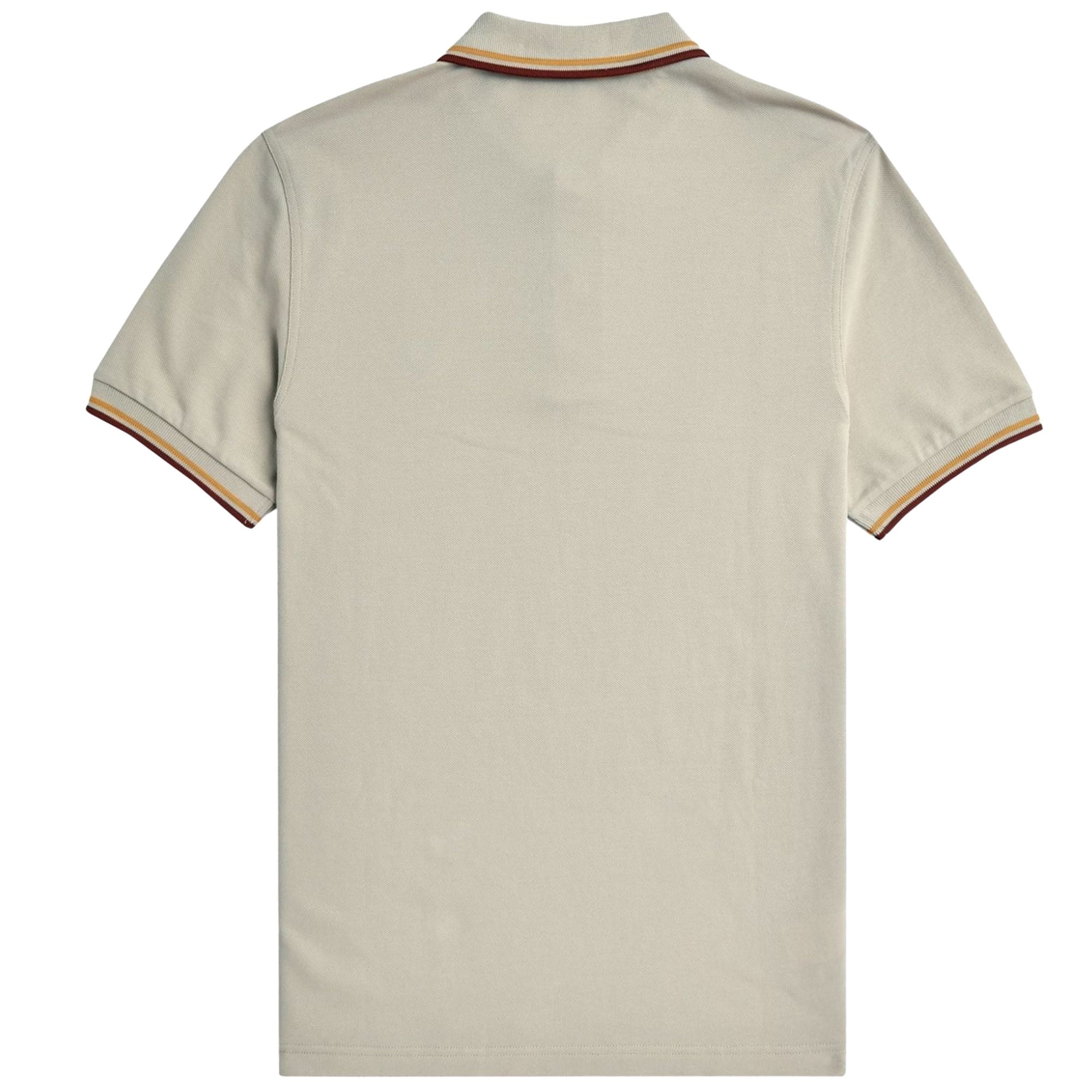 Fred Perry M3600 Twin Tipped Polo Shirt - Oatmeal