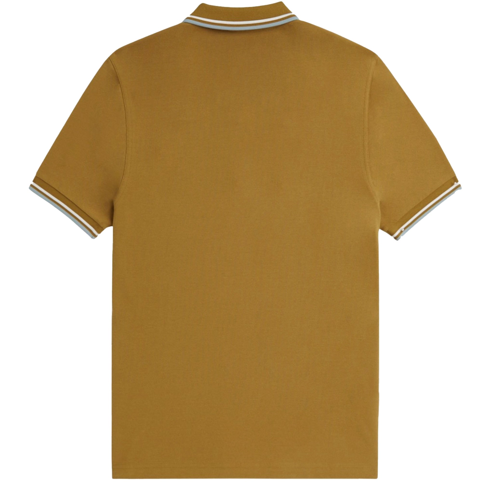 Fred Perry M3600 Twin Tipped Polo Shirt - Dark Caramel