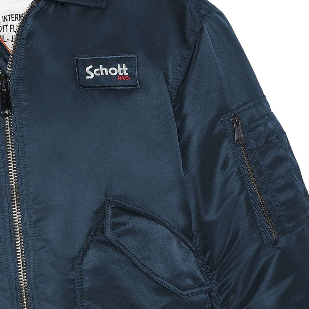 CWU 90's Fit Bomber Jacket - Navy