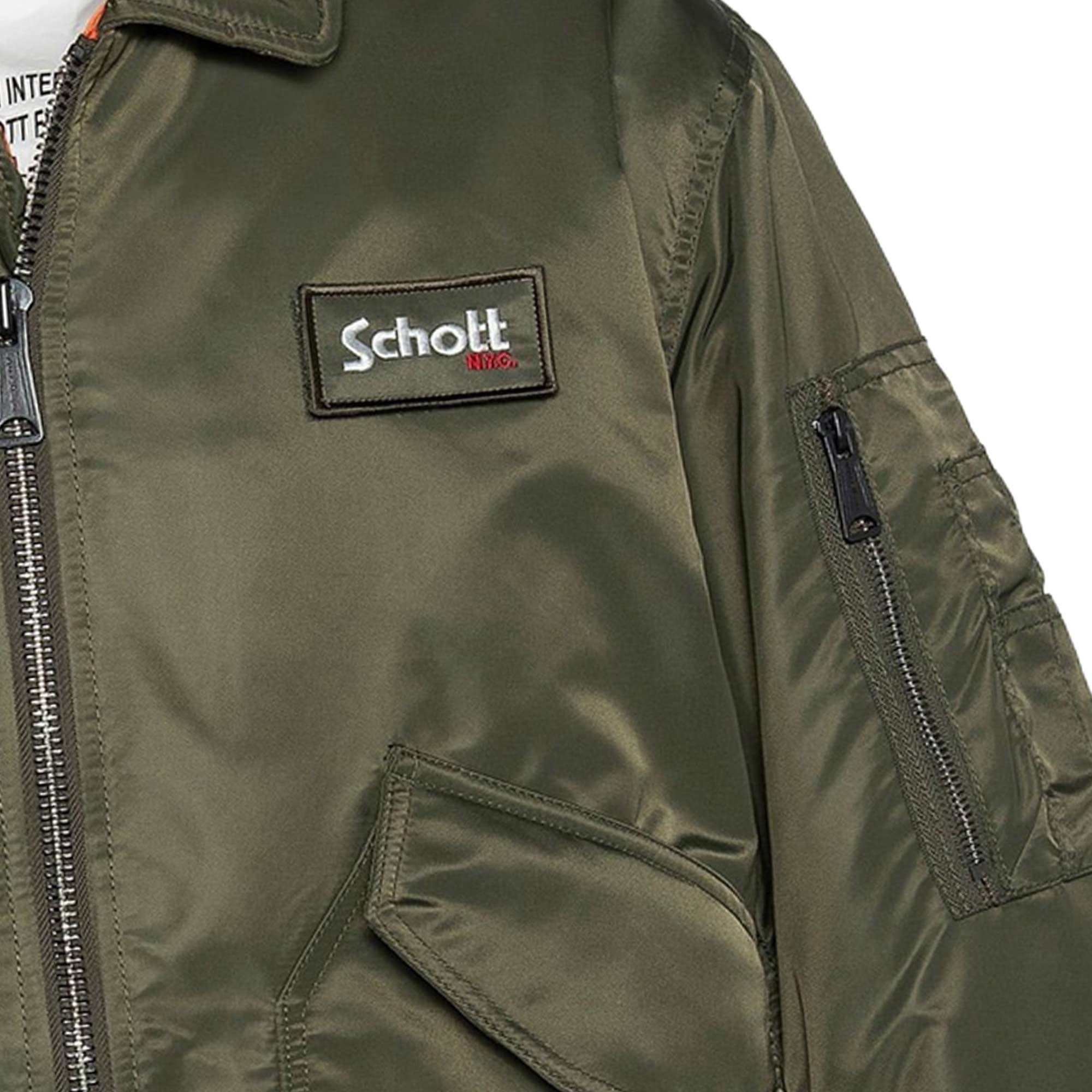 CWU 90's Fit Bomber Jacket - Army Khaki