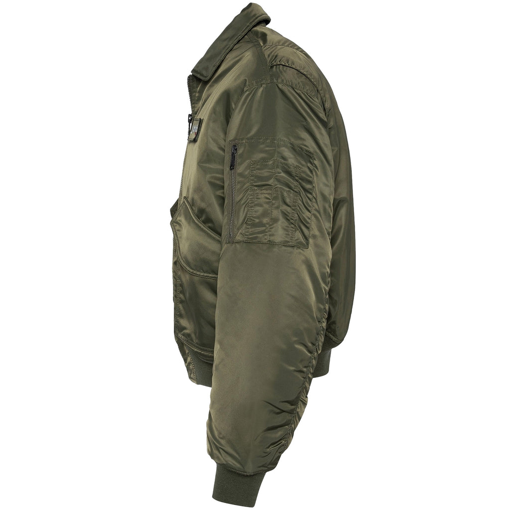 CWU 90's Fit Bomber Jacket - Army Khaki