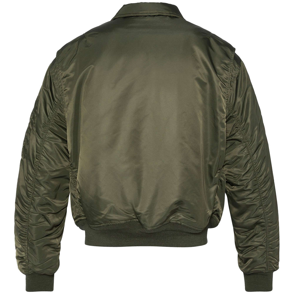 CWU 90's Fit Bomber Jacket - Army Khaki