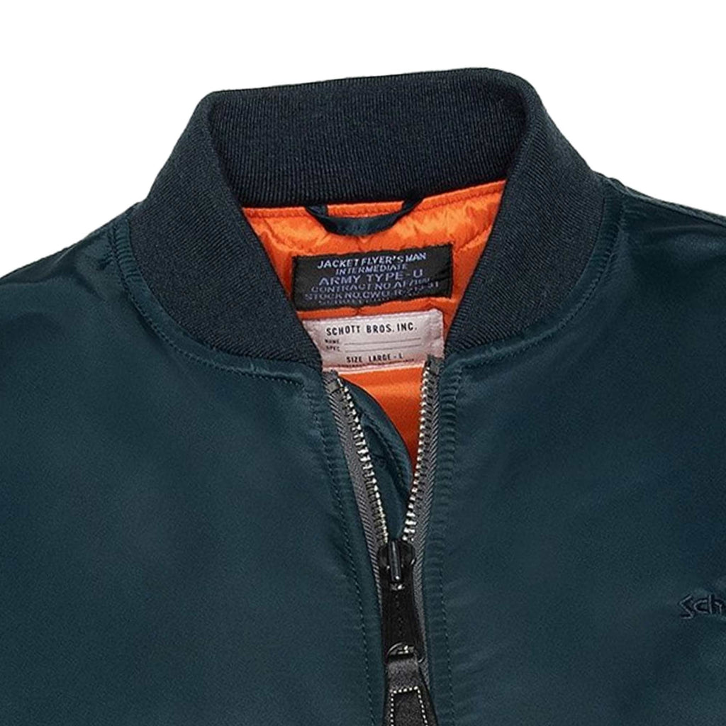 MA-1 90's Fit Bomber Jacket - Navy