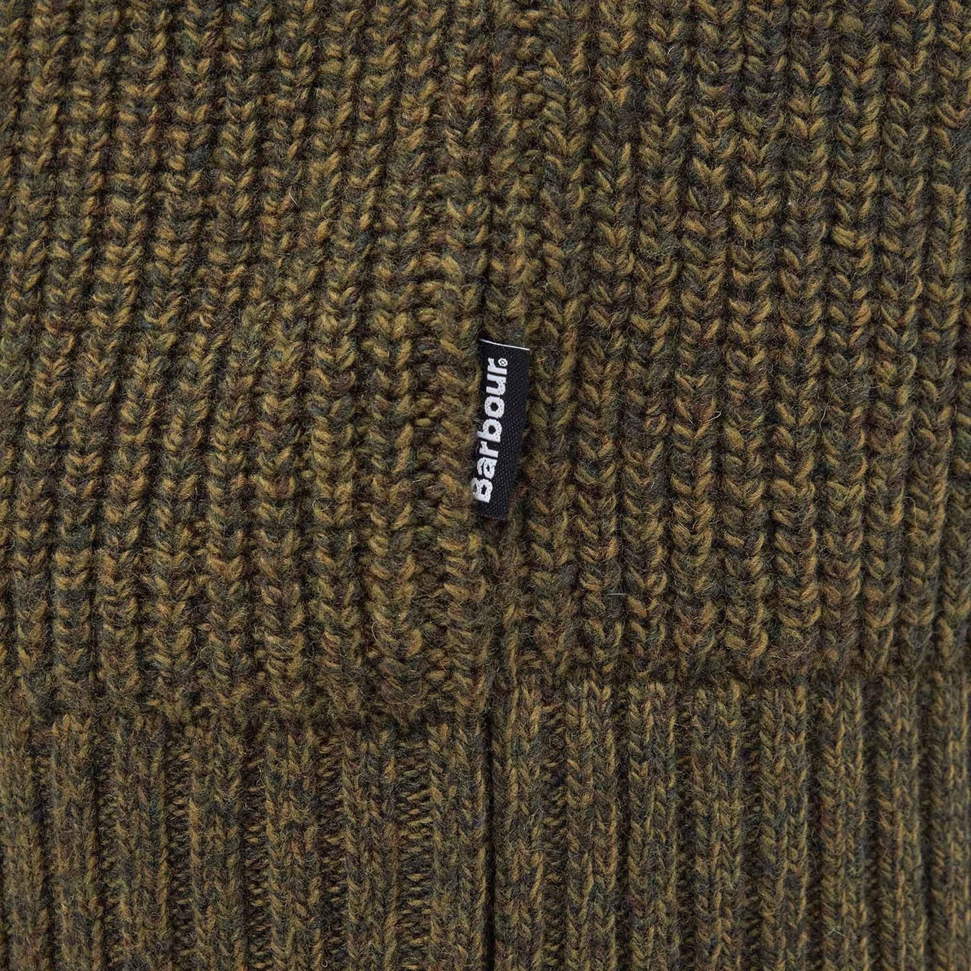 Barbour Gansey Oversized Crew Neck Jumper - Sage