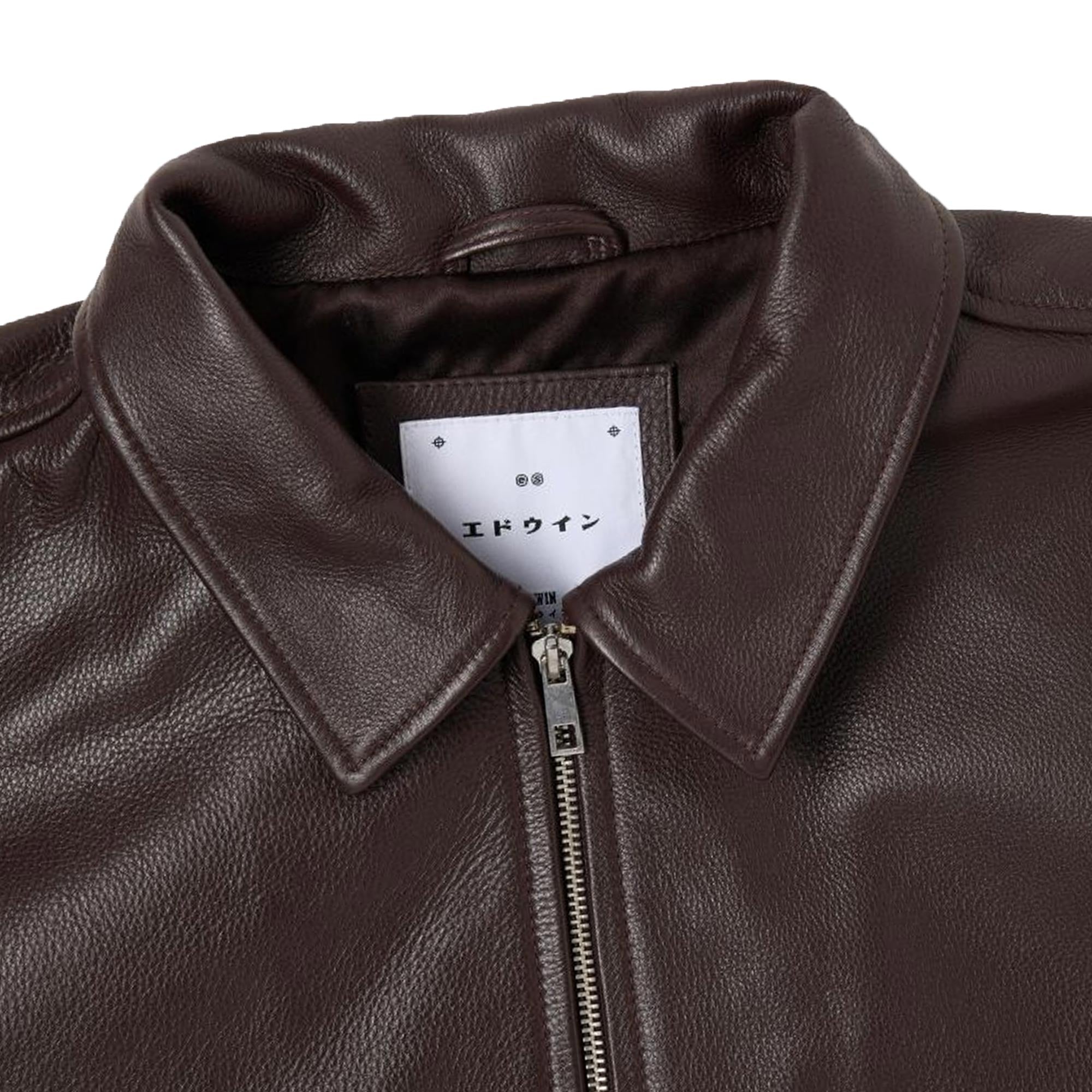 Edwin Dogma Jacket - Dark Brown