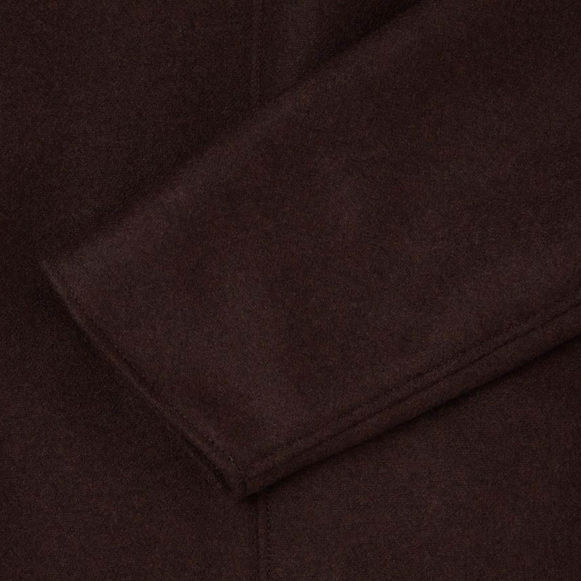Edwin Mac Wool Coat - Dark Brown
