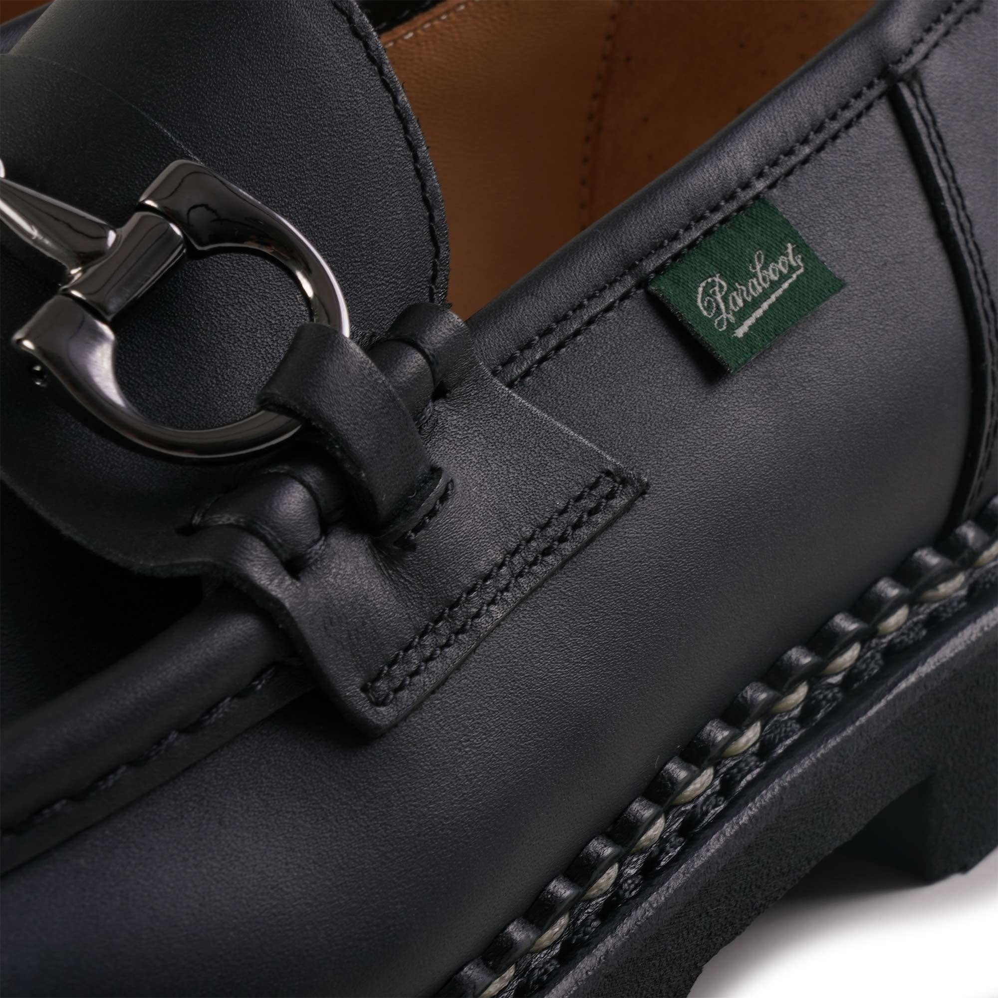 Reims Mors Horsebit Loafer - Black