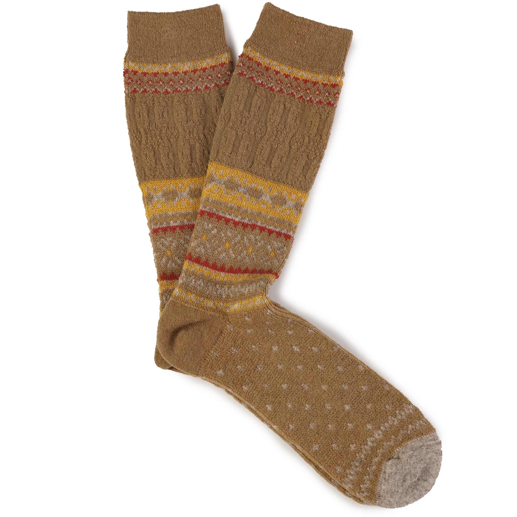 Anonymous Ism Snow Links Socks - Brown