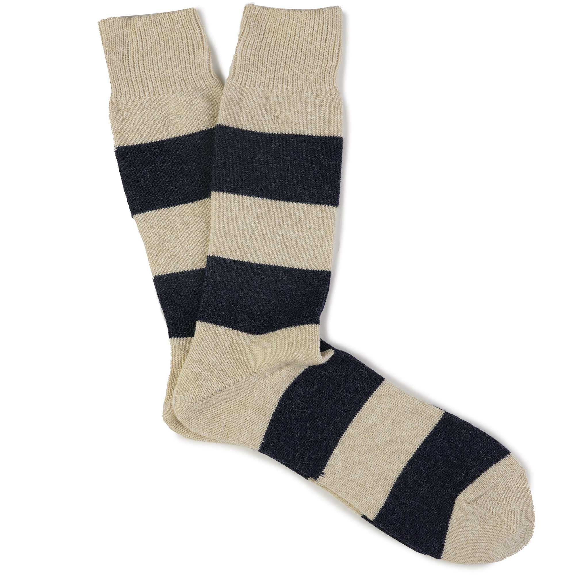 Anonymous Ism Wool Cashmere Socks - Oatmeal