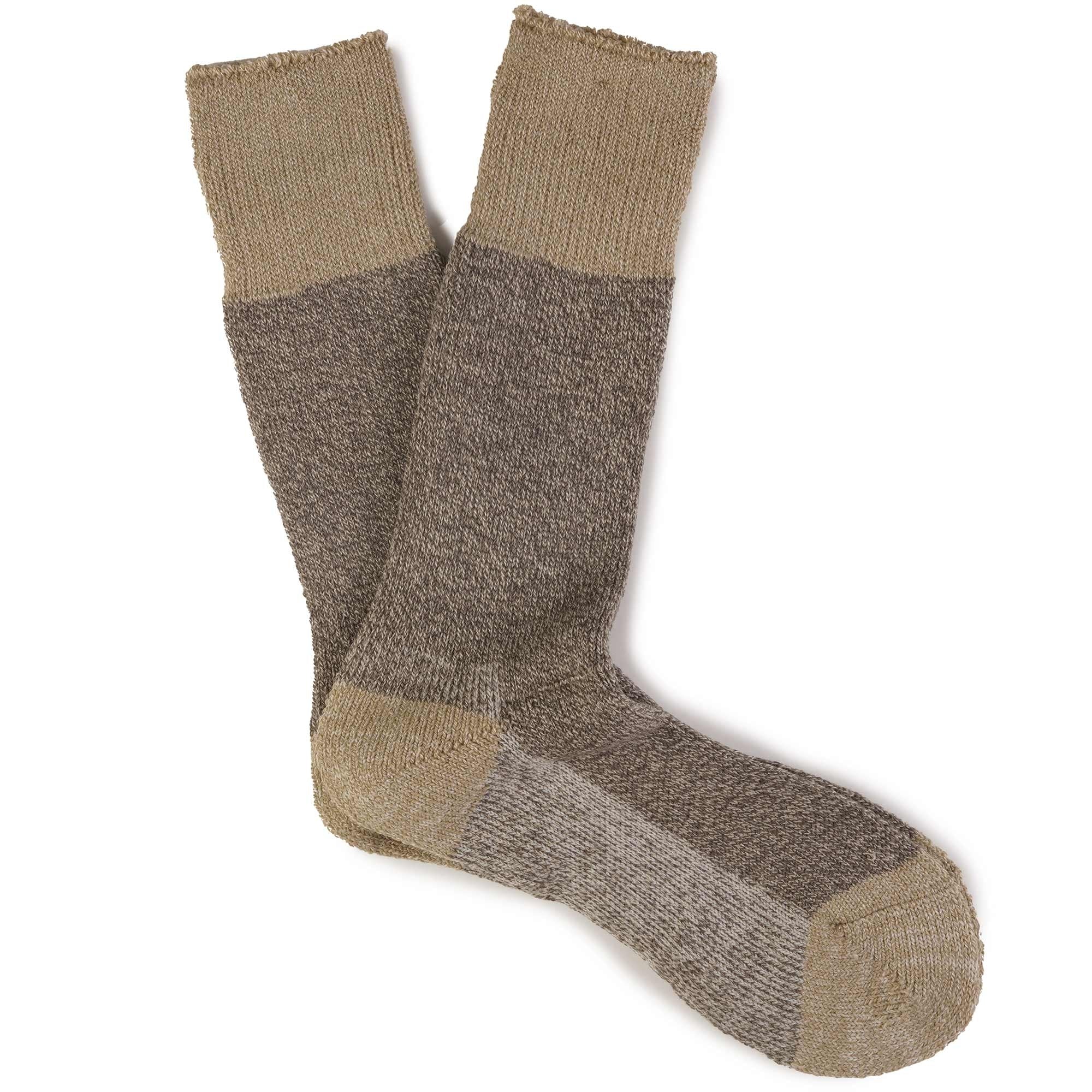 Anonymous Ism Chunky Pile Socks - Beige