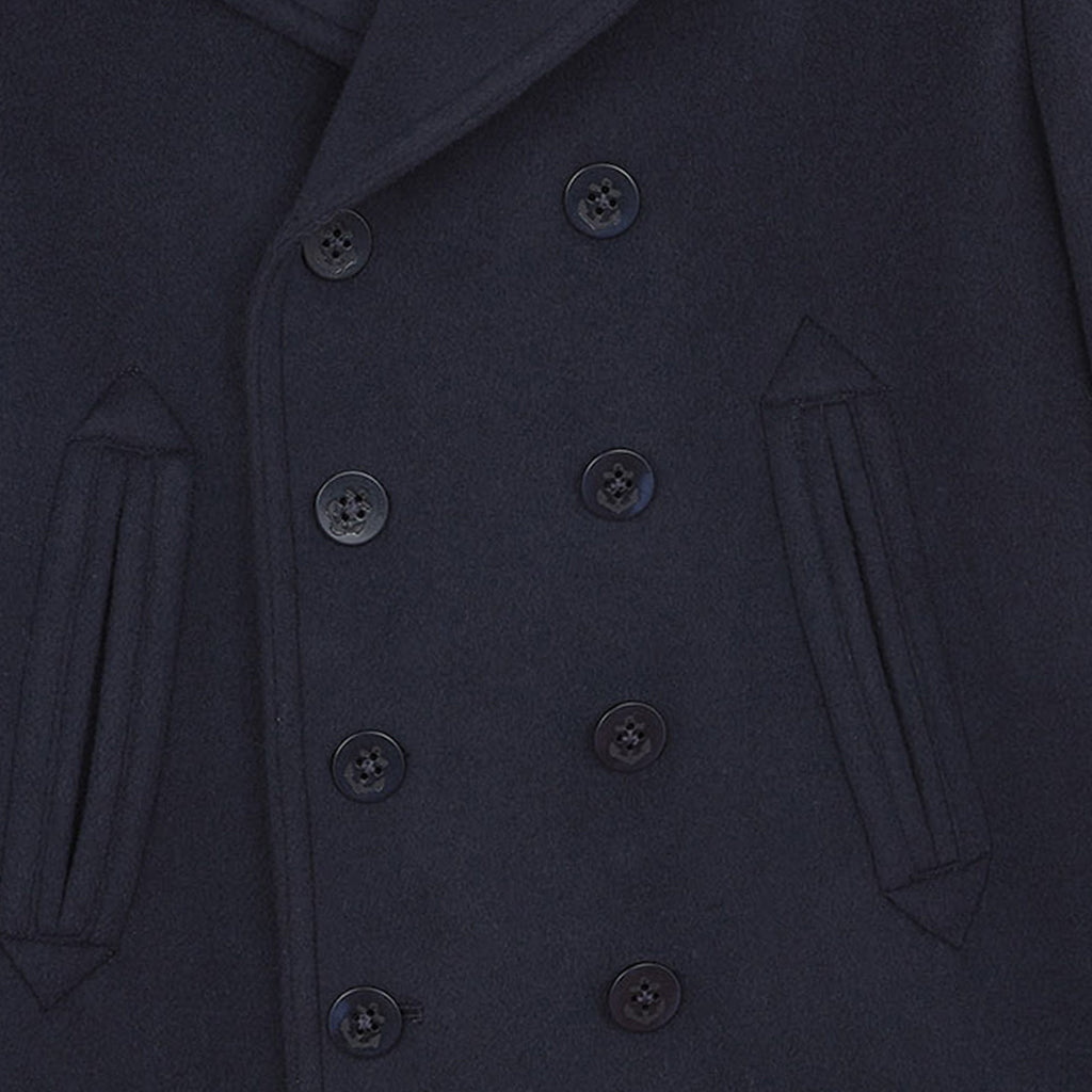 Paul and Shark Re-wool Peacoat - Dark Navy