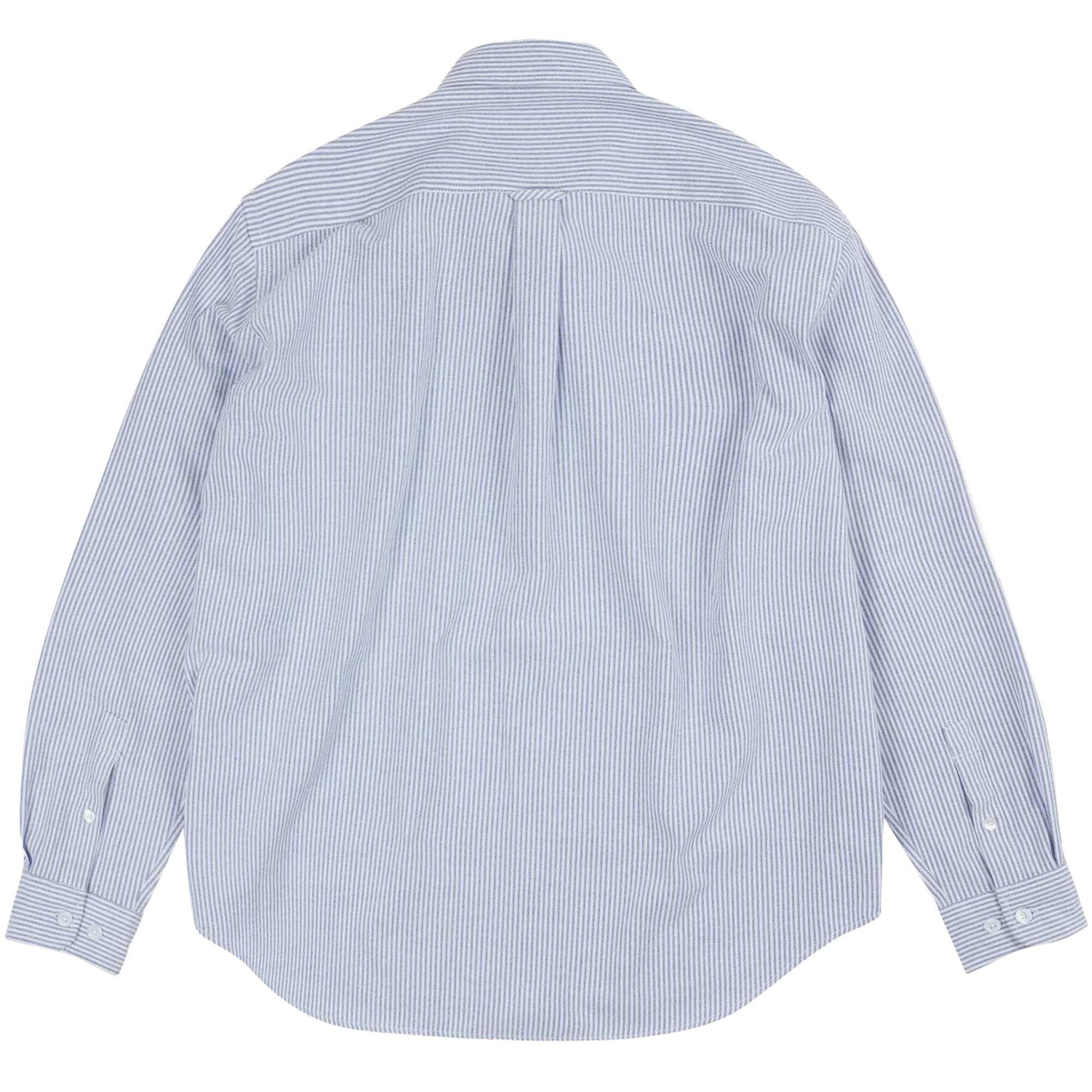 OG Striped Oxford Oversized Shirt - Blue