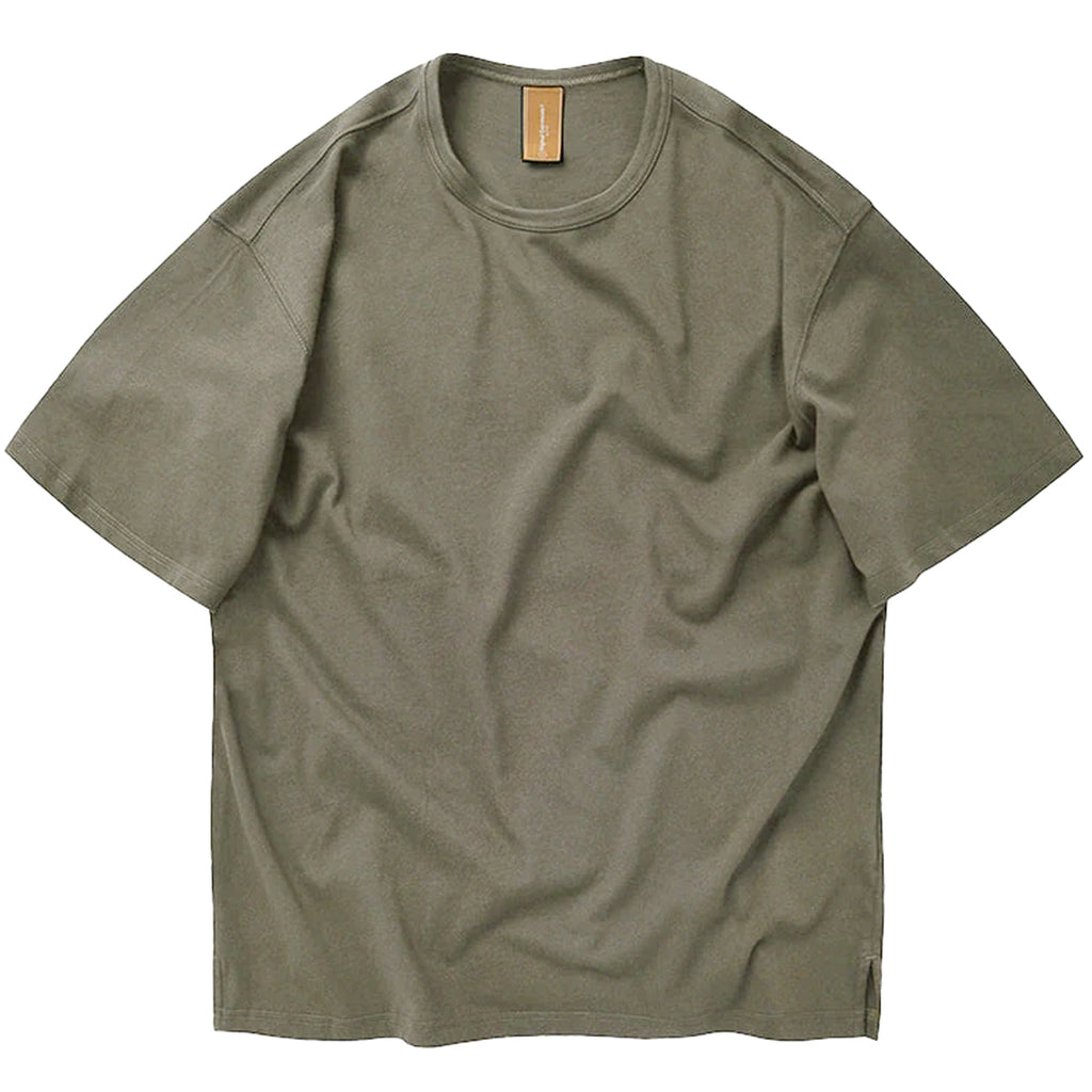 FrizmWORKS OG Double Rib Oversized T-Shirt - Mud