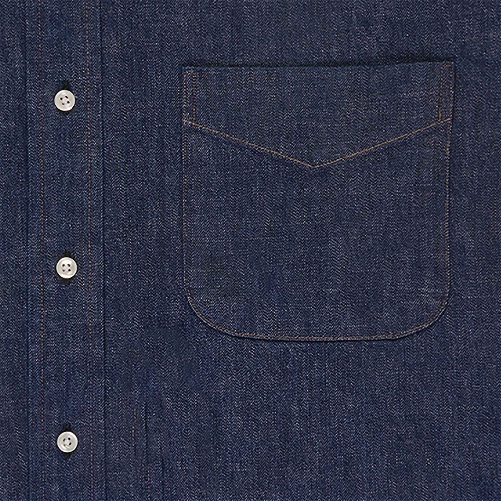 Button Down Denim Shirt - One Wash