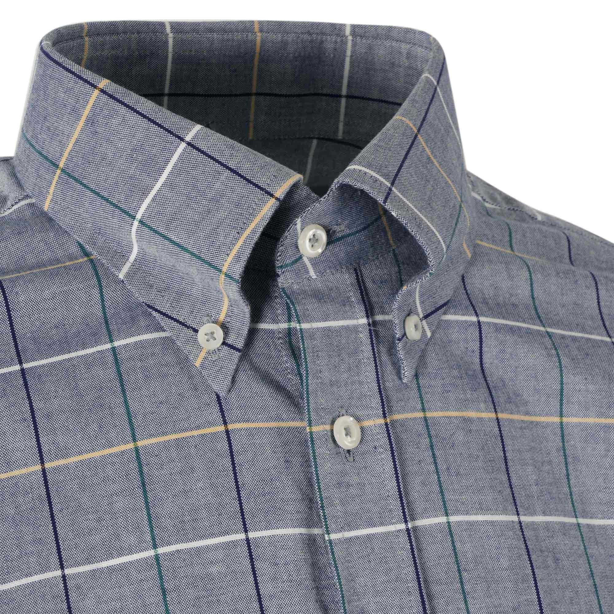 Real Hoxton Checked Shirt - Oxford