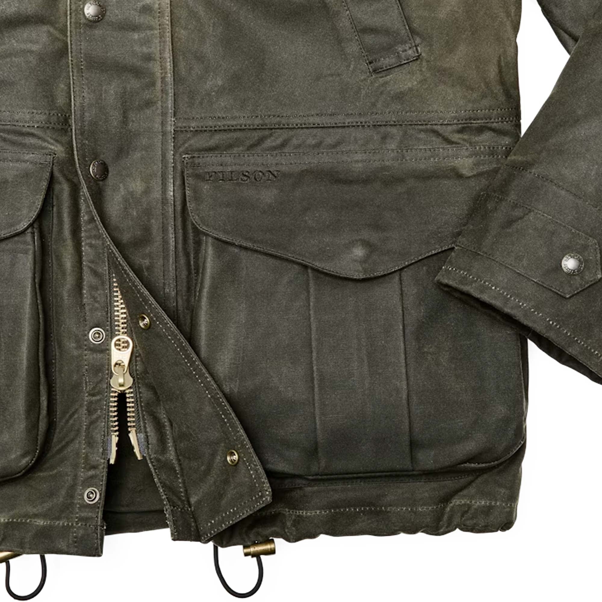 Filson Tin Cloth Field Jacket - Otter Green – Stuarts London