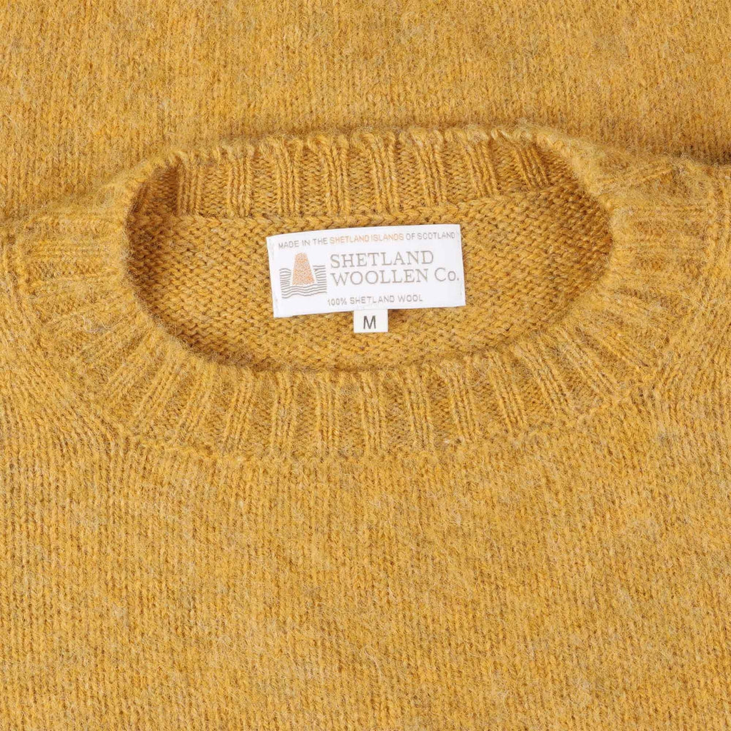 Shaggy Crew Knit - Scotch Broom