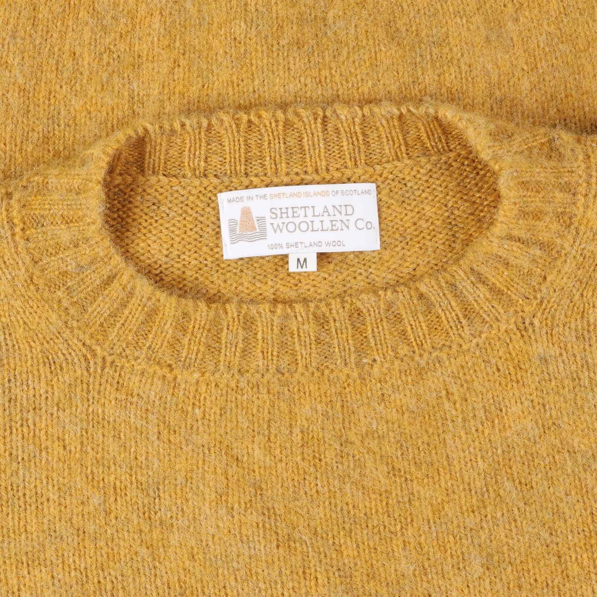 Shaggy Crew Knit - Scotch Broom