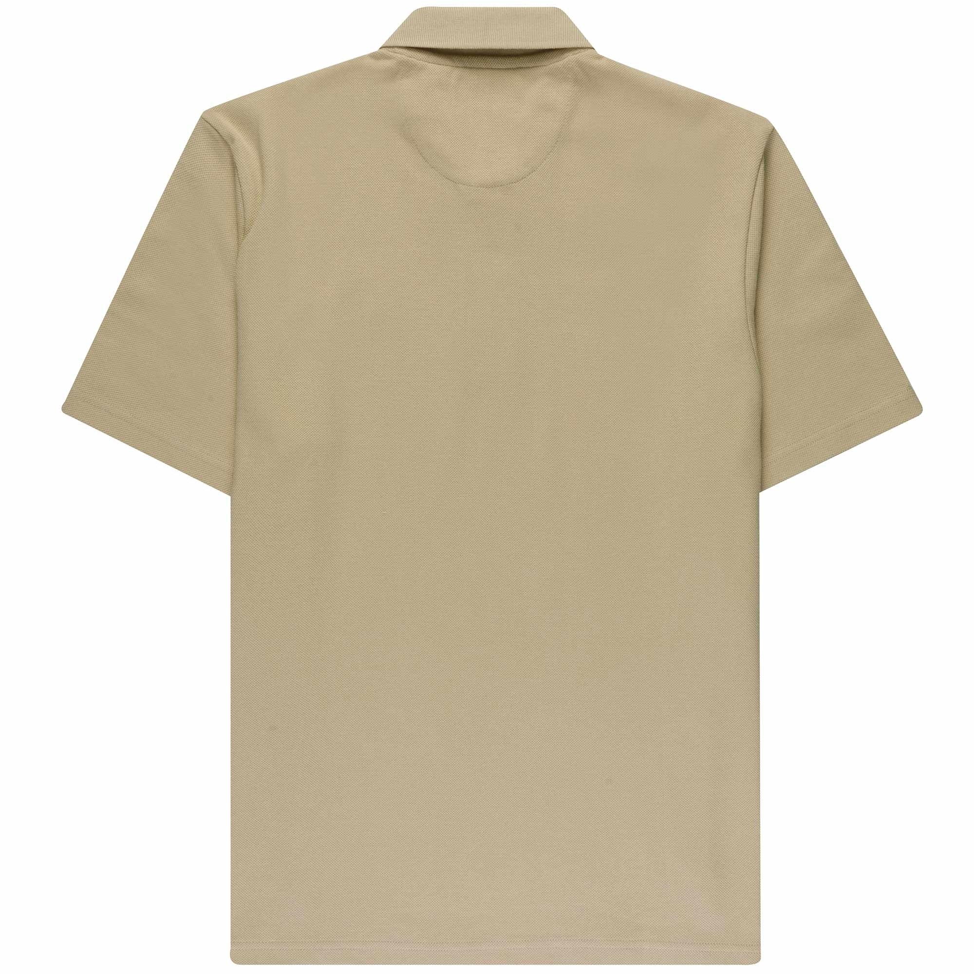 Aquascutum Active Patch Piquet Polo - Beige